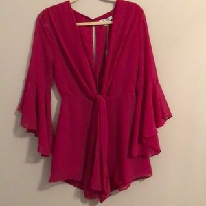 super cute front tie romper!!!